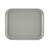 Cambro 810107 9.88" x 8" Pearl Gray High-Impact Fiberglass Rectangular Camtray - 12/Case
