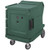 Cambro CMBHC1826LF192 30.50" W x 42.38" H x 42" D Granite Green Polyethylene Low Profile Electric Camtherm  Hot / Cold Cart - 110V