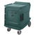 Cambro CMBHC1826LF192 30.50" W x 42.38" H x 42" D Granite Green Polyethylene Low Profile Electric Camtherm  Hot / Cold Cart - 110V