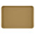 Cambro 1826514 17.88" x 25.75" Earthen Gold High-Impact Fiberglass Rectangular Camtray - 6/Case
