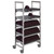 Cambro CPMU243675DDPKG 24 x 36 x 75 Speckled Gray Camshelving Premium Series Mobile Drying Unit