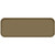 Cambro 926513 8.875" x 25.563" x 1" Bay Leaf Brown High-Impact Fiberglass Rectangular Camtray - 12/Case