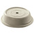 Cambro 100VS101 10" Antique Parchment Fiberglass Round Versa Camcover Plate Cover - 12/Case