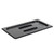 Cambro 30CWD110 Black Polycarbonate 1/3 Size Camwear Drain Shelf - 6/Case