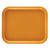 Cambro 1216504 12" x 16.31" Mustard Rectangular High-Impact Fiberglass Camtray - 12/Case