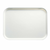 Cambro 46148 6" x 4.25" White High-Impact Fiberglass Rectangular Camtray - 12/Case