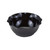 Cambro SRB13110 13 Oz. Serving Bowl Black Swirl Bowl (24 Per Case Wrapped in 4 Packs of 6 Bowls Each)