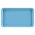 Cambro 915518 8.75" x 15" Robin Egg Blue High-Impact Fiberglass Rectangular Camtray - 12/Case