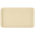 Cambro 915537 8.75" x 15" Cameo Yellow High-Impact Fiberglass Rectangular Camtray - 12/Case