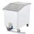 Cambro IBSD37148 37 Gal. White Plastic Soak Tank with Clear Lid