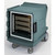 Cambro CMBH1826LC192 30.50" W x 42.38" H x 42" D Granite Green Polyethylene Low Profile Electric Camtherm Hot Cart - 110V