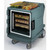 Cambro CMBH1826LC192 30.50" W x 42.38" H x 42" D Granite Green Polyethylene Low Profile Electric Camtherm Hot Cart - 110V