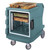 Cambro CMBH1826LC192 30.50" W x 42.38" H x 42" D Granite Green Polyethylene Low Profile Electric Camtherm Hot Cart - 110V
