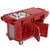 Cambro VBRUT6158 82"L x 27"W x 36.25"H Hot Red Polyethylene with Foam-Injected Polyurethane 6 Ft. Unit Cold Food Versa Food Bar Work Table