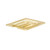 Cambro 80HPCHN150 1/8 Size Amber High Heat Slotted H-Pan Cover - 6/Case
