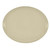 Cambro 2700537 26.88" x 22" Cameo Yellow High-Impact Fiberglass Oval Camtray - 6/Case