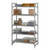 Cambro CPU213084V5PKG 30" W x 21" D x 84" H Speckled Gray 5 Shelves Vented Camshelving Premium Starter Unit