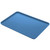 Cambro 3253CL142 20.88" x 12.75" Black High-Impact Fiberglass Rectangular Camlite Camtray - 12/Case