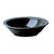 Cambro 60CW110 10.9 Oz. Black Polycarbonate Round Camwear Bowl - 48/Case