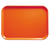 Cambro 915220 8.75" x 15" Citrus Orange High-Impact Fiberglass Rectangular Camtray - 12/Case