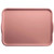 Cambro 1520H409 15" x 20" Blush Reinforced Fiberglass Rectangular Camtray with Handles - 12/Case