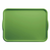 Cambro 1520H113 15" x 20" Lime-ade Reinforced Fiberglass Rectangular Camtray with Handles - 12/Case