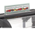 Cambro VBRSHTS152 36" W x 9.25" H x 6" D Clear Versa Food Bar Sign Holder