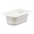 Cambro 92CW148 0.6 Qt. White Polycarbonate 1/9 Size Camwear Food Pan - 6/Case