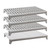 Cambro CPSK2136VS4480 36" W x 21" D Speckled Gray Polypropylene Solid and Vented Camshelving Elements Shelf Plate Kit