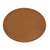 Cambro 2700508 26.88" x 22" Suede Brown High-Impact Fiberglass Oval Camtray - 6/Case