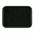 Cambro 2025110 25.56" x 20.75" Black High-Impact Fiberglass Rectangular Camtray - 6/Case