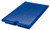 Cambro VCSCNL186 27"L x 20.38"W x 8.50"H Navy Blue Straight Connector Connects Versa Cart To Low Height Versa Food Bar/Work Table
