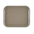 Cambro 810104 9.88" x 8" Desert Tan High-Impact Fiberglass Rectangular Camtray - 12/Case