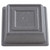 Cambro 978SFVSNH191 10" Garnite Gray Fiberglass Square Versa Camcover Plate Cover - 12/Case