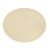 Cambro 2500537 24" x 19" Cameo Yellow High-Impact Fiberglass Oval Camtray - 6/Case