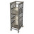 Cambro UPR1826FA20580 350 Lb. Brushed Graphite Composite Plastic Full Size Unit Camshelving Ultimate Sheet Pan Rack