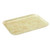 Cambro 1216526 12" x 16.31" Antique Parchment Gold Rectangular High-Impact Fiberglass Camtray - 12/Case