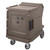 Cambro CMBH1826LC194 30.50" W x 42.38" H x 42" D Granite Sand Polyethylene Low Profile Electric Camtherm Hot Cart - 110V