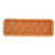 Cambro 926302 8.875" x 25.563" x 1" Light Basketweave High-Impact Fiberglass Rectangular Camtray - 12/Case