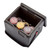 Cambro EPPBEVH2110 4.92" W x 12.76" H Polypropylene Cam GoBox Beverage Holder - 2/Pack