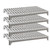 Cambro CPSK1854V4480 54" W x 18" D Speckled Gray Polypropylene Vented Camshelving Elements Shelf Plate Kit
