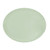 Cambro 2700429 26.88" x 22" Key Lime High-Impact Fiberglass Oval Camtray - 6/Case