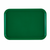 Cambro 810119 9.88" x 8" Sherwood Green High-Impact Fiberglass Rectangular Camtray