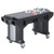 Cambro VBRT5110 69"L x 27"W x 36.25"H Black Polyethylene 5 Ft. Unit Cold Food Versa Food Bar Work Table