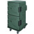 Cambro CMBH1826TBC192 30.50" W x 64.38" H x 39" D Granite Green Polyethylene Tall Profile Electric Camtherm Hot Cart - 110V