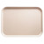 Cambro 1520106 15" x 20.25" Rectangular Fiberglass Light Peach Camtray - 12/Case