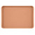 Cambro 1826117 17.88" x 25.75" Dark Peach High-Impact Fiberglass Rectangular Camtray - 6/Case