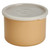 Cambro CP15133 1.5 Qt. Beige / Tan Polycarbonate Round Crock - 6/Case