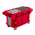 Cambro VBRUTHD5158 69"L x 27"W x 36.25"H Hot Red Polyethylene with Foam-Injected Polyurethane 5 Ft. Unit Cold Food Versa Food Bar Work Table