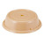 Cambro 9011CW133 10" Beige Lightweight Polycarbonate Stackable Round Camwear Camcover - 12/Case